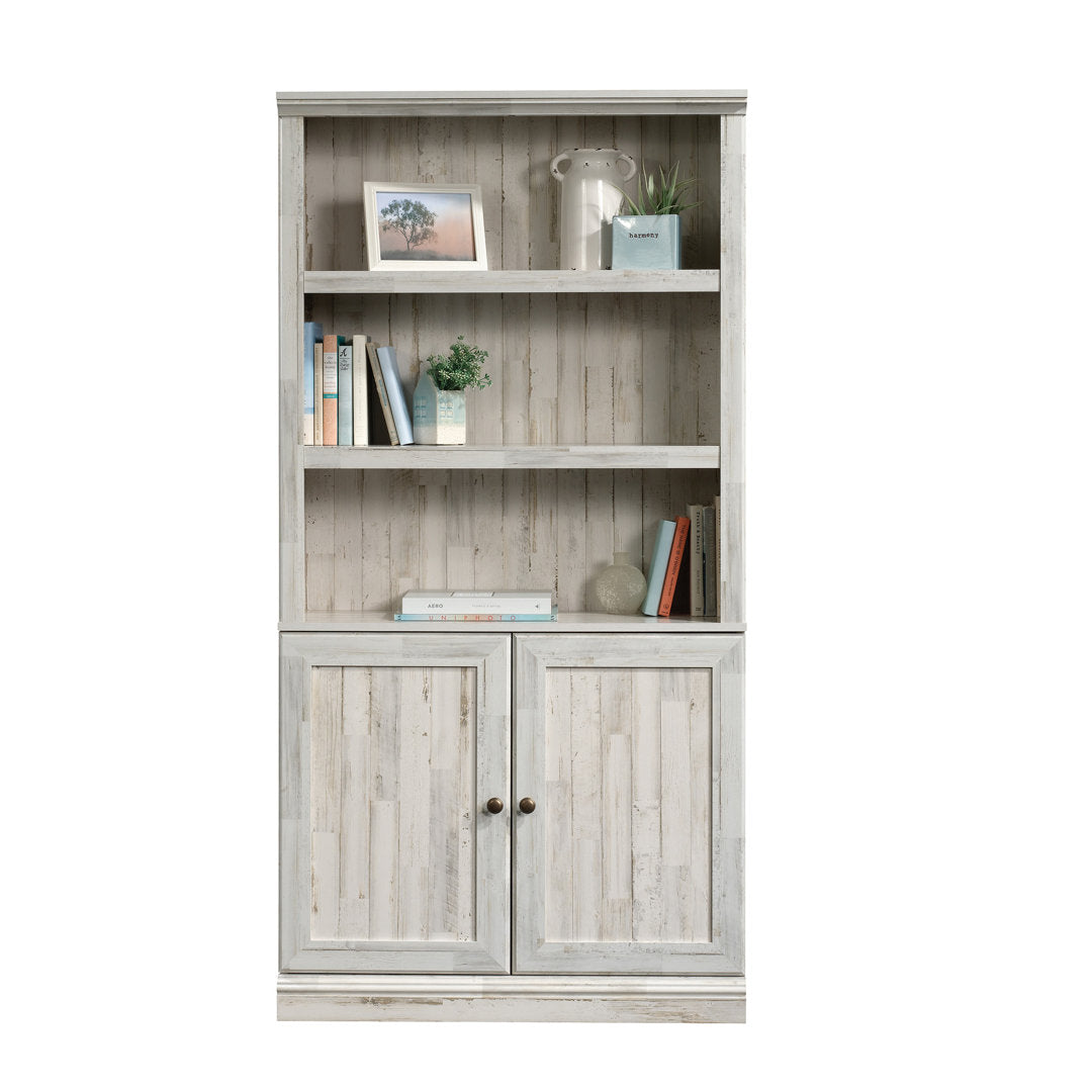 St. Nicholas 69.76" H x 35.27" W Standard Bookcase Red Barrel Studio® Color: White Plank