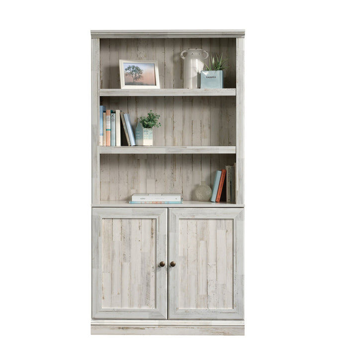 St. Nicholas 69.76" H x 35.27" W Standard Bookcase Red Barrel Studio® Color: White Plank