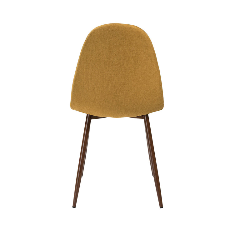 Axia Side Chair (Set of 4) Wade Logan® Upholstery Color: Mustard