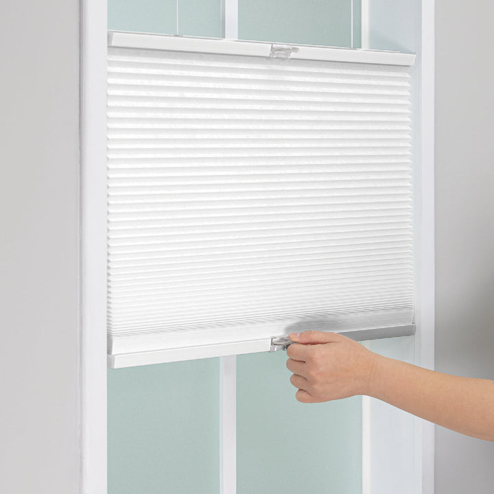 1 inch Cordless Semi-Sheer Light Filtering Top Down Bottom Up Cellular Shade Symple Stuff Blind Size: 23.5"W x 72"L Finish: White