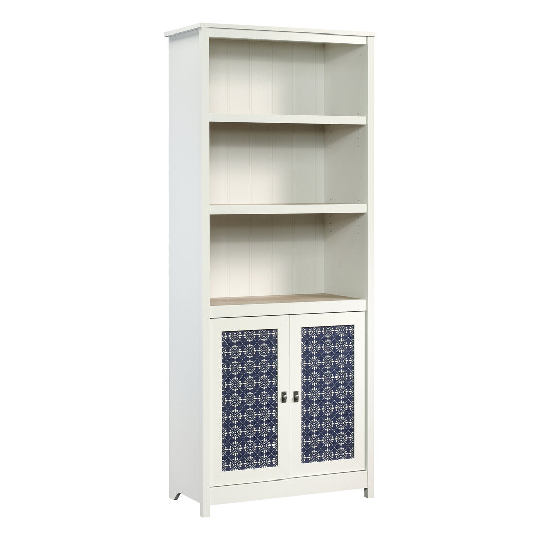 Myrasol 71.5" H x 29.29" W Standard Bookcase Highland Dunes Color: Soft White