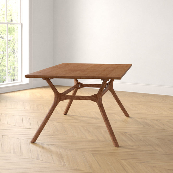 Alxander Trestle Dining Table Latitude Run®
