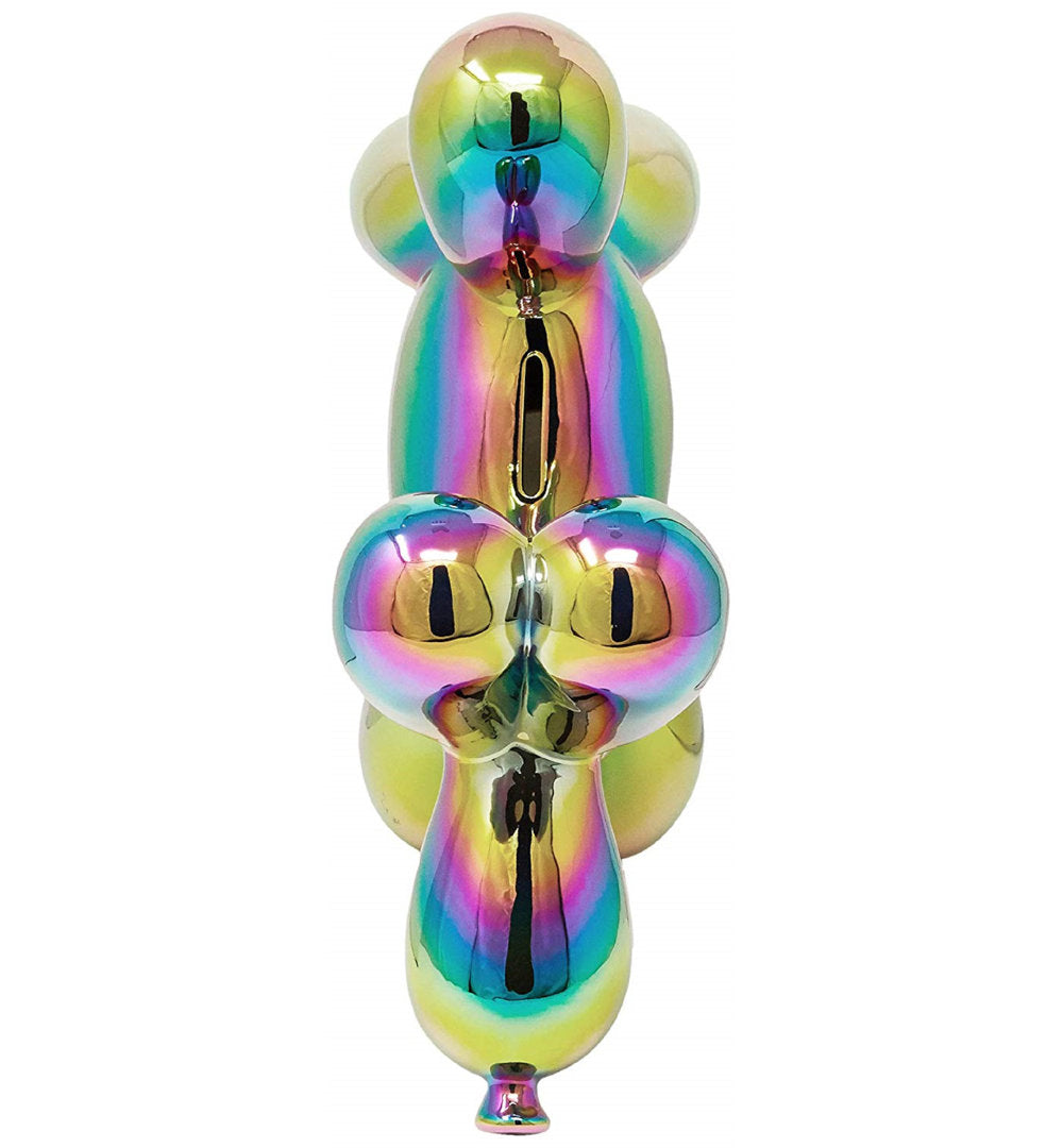 Porum Interior Illusions Plus Ceramic Dog Piggy Bank Wrought Studio™ Color: Iridescent Size: 12" H x 4" W x 12" D