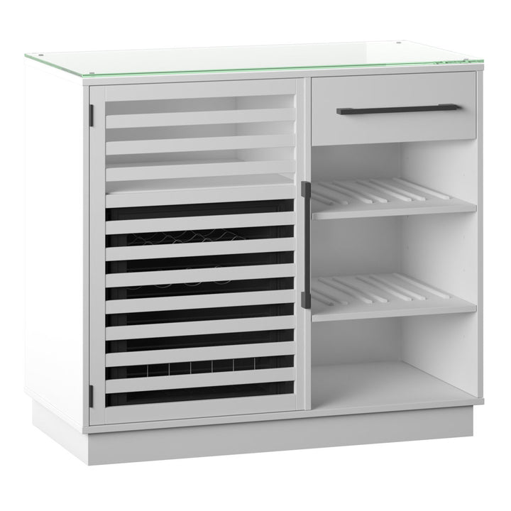 Williford Refrigerated Cooler Bar Cabinet Wade Logan® Color: White