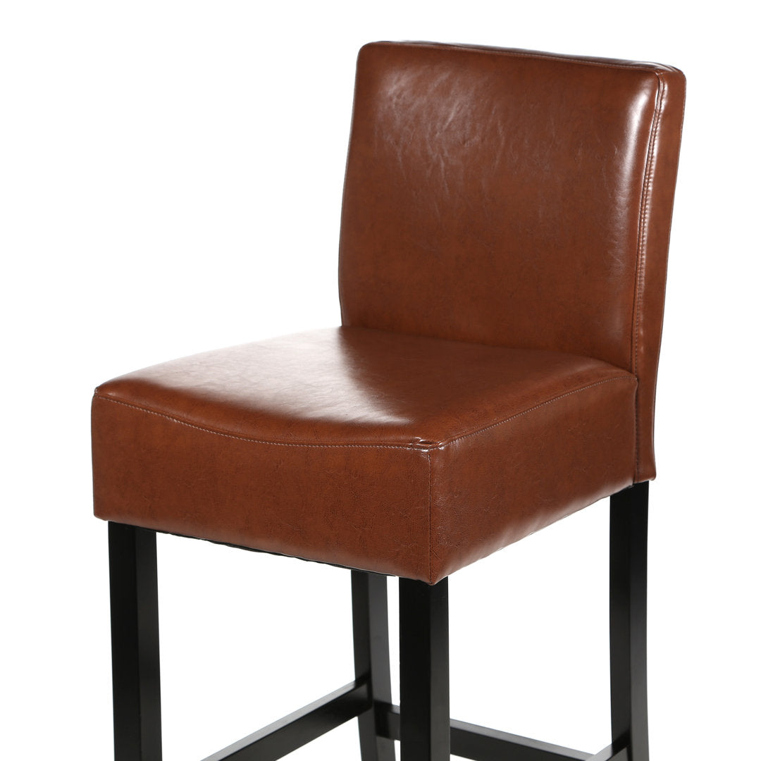 Ingleside Stool (Set of 2) Latitude Run® Seat Color: Hazelnut Seat Height: Counter Stool (26" Seat Height)