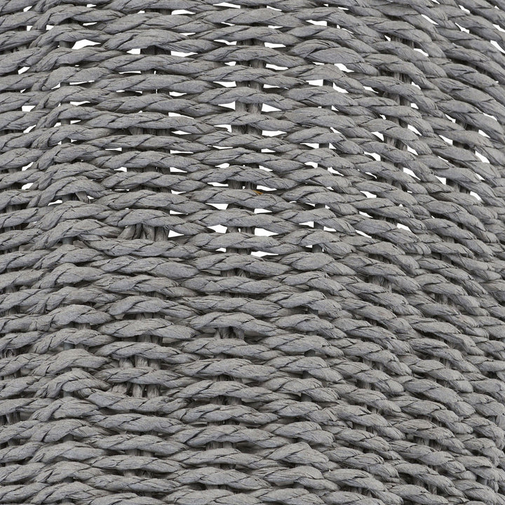 Bimal Paper Rope Gallon Waste Basket Bayou Breeze Color: Gray Capacity: 3 (Gallons)