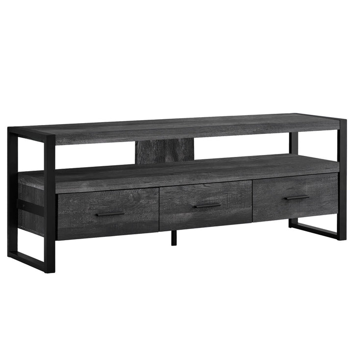 Hallatrow TV Stand for TVs up to 65" Union Rustic Color: Black/Black
