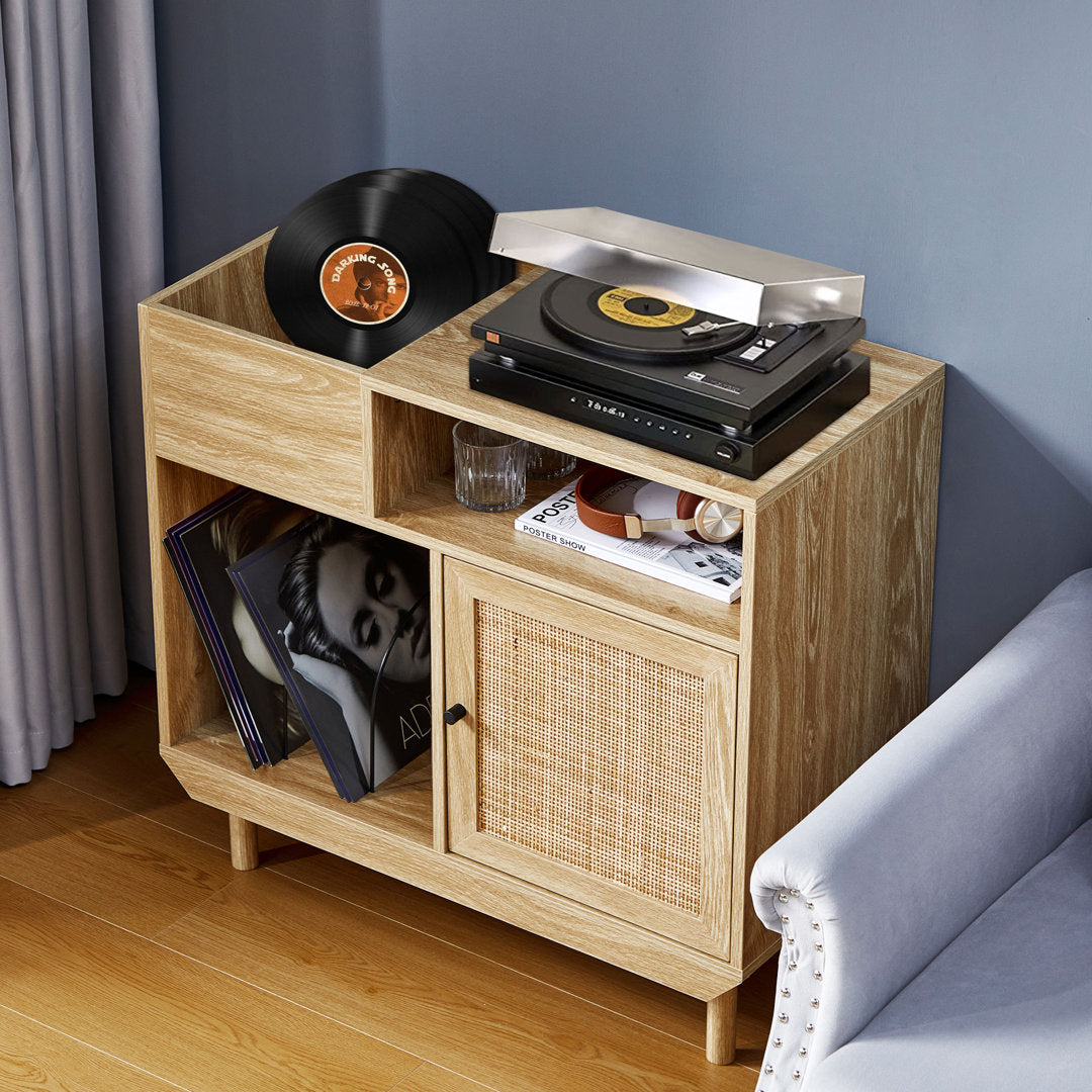 Audio Cabinet Breakwater Bay Color: Natural