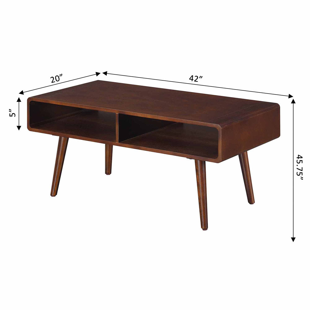 Kays Coffee Table with Solid Wood Legs Wade Logan®
