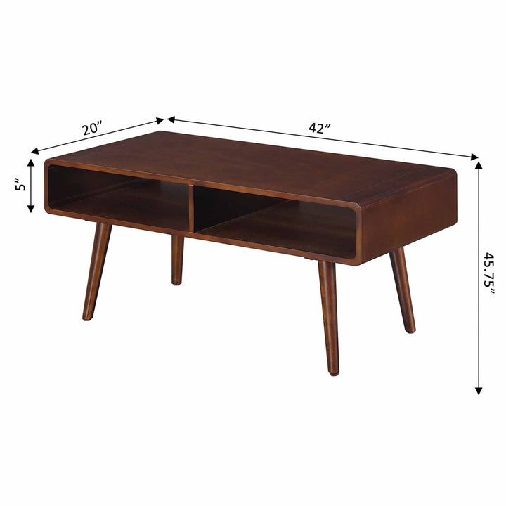 Kays Coffee Table with Solid Wood Legs Wade Logan®