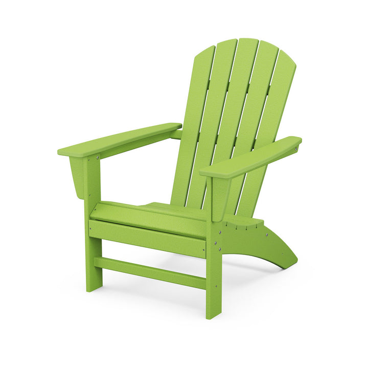 Nautical Adirondack Chair POLYWOOD® Color: Lime