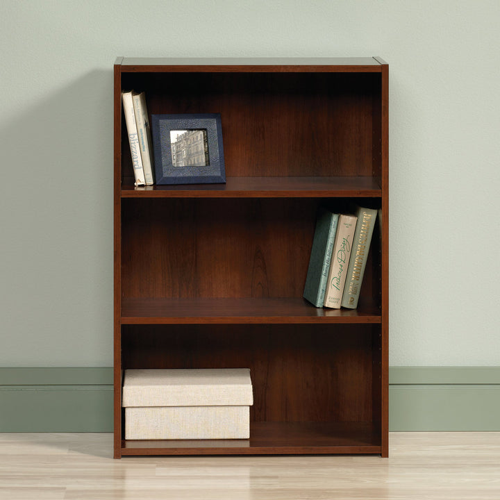 Arisztid 35.28" H x 24.57" W Standard Bookcase Lark Manor™ Color: Brook Cherry