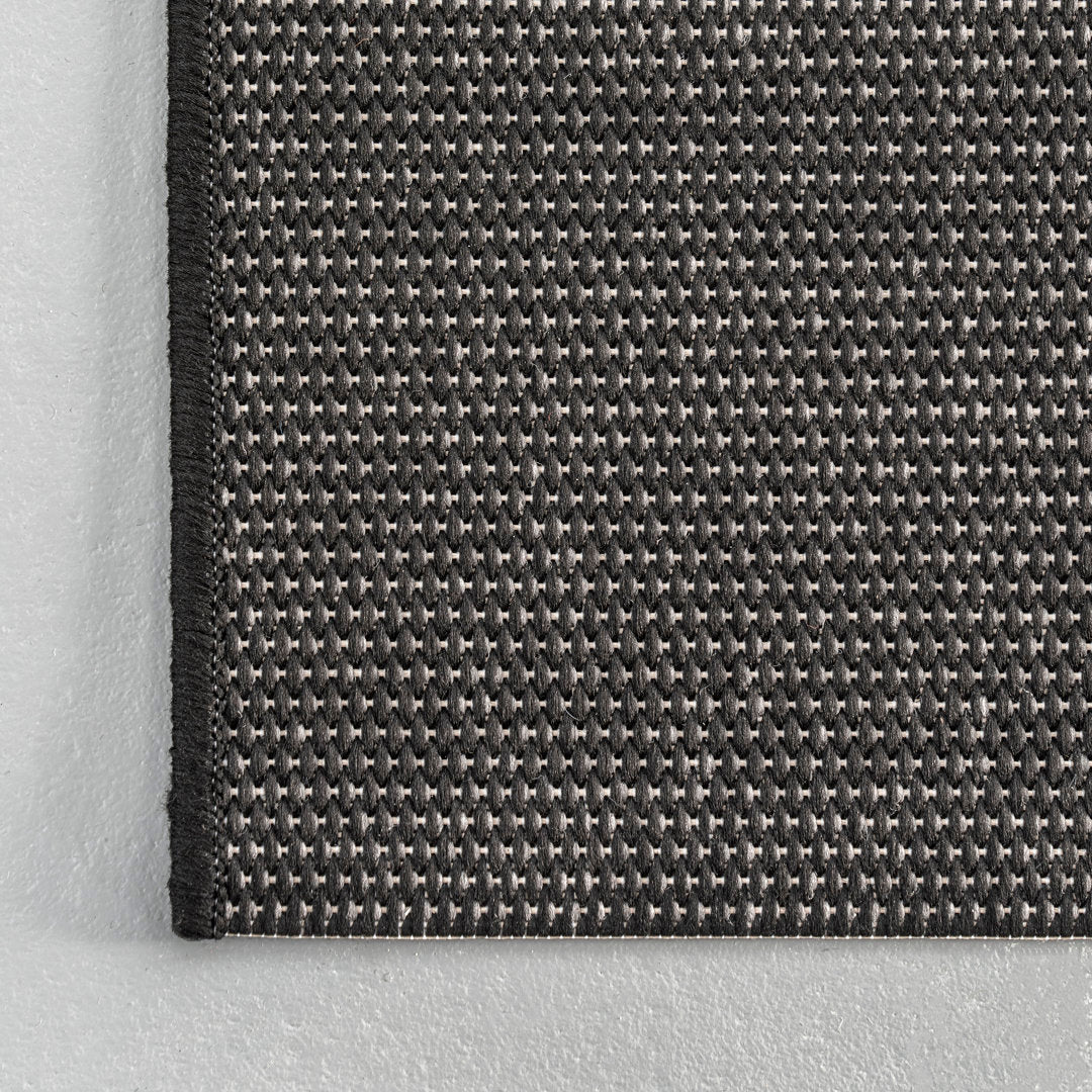 Randall Striped Machine Woven / Power Loomed Indoor/Outdoor Patio Rug Union Rustic Rug Size: Rectangle 4' x 6'