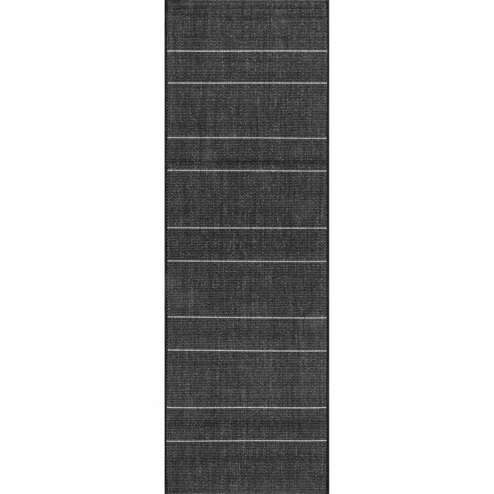 Randall Striped Machine Woven / Power Loomed Indoor/Outdoor Patio Rug Union Rustic Rug Size: Runner 2' x 8'