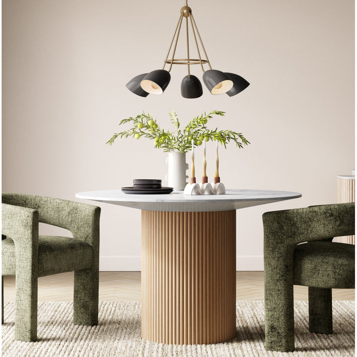 Carmela 47" Pedestal Dining Table Joss & Main