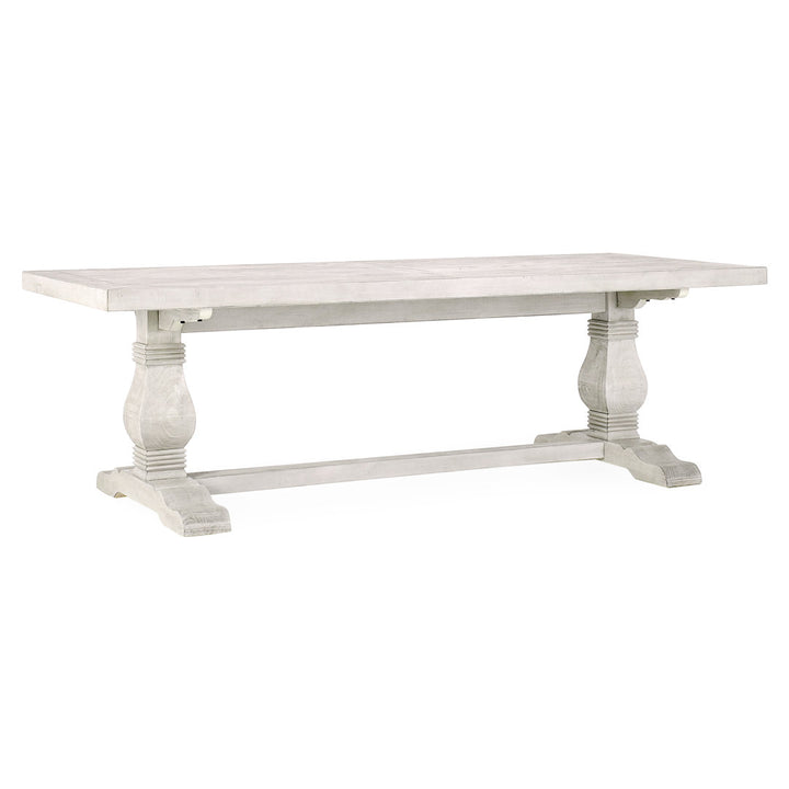 Kinston 94" Solid Wood Dining Table Birch Lane™ Color: Distressed Ivory