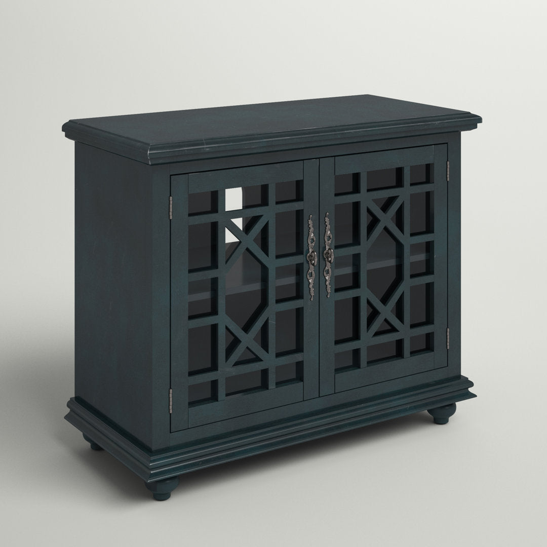 Ahmara 2 - Door Accent Cabinet Three Posts™ Color: Catalina Blue