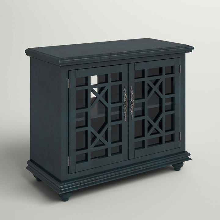 Ahmara 2 - Door Accent Cabinet Three Posts™ Color: Catalina Blue