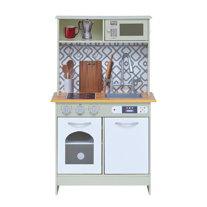 Teamson Kids Little Chef Boston Wooden Play Kitchen Teamson Kids Color: Beige