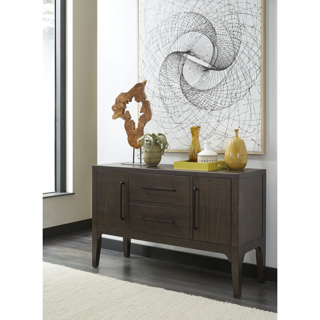Yursa Sideboard In Brown Horse Red Barrel Studio®