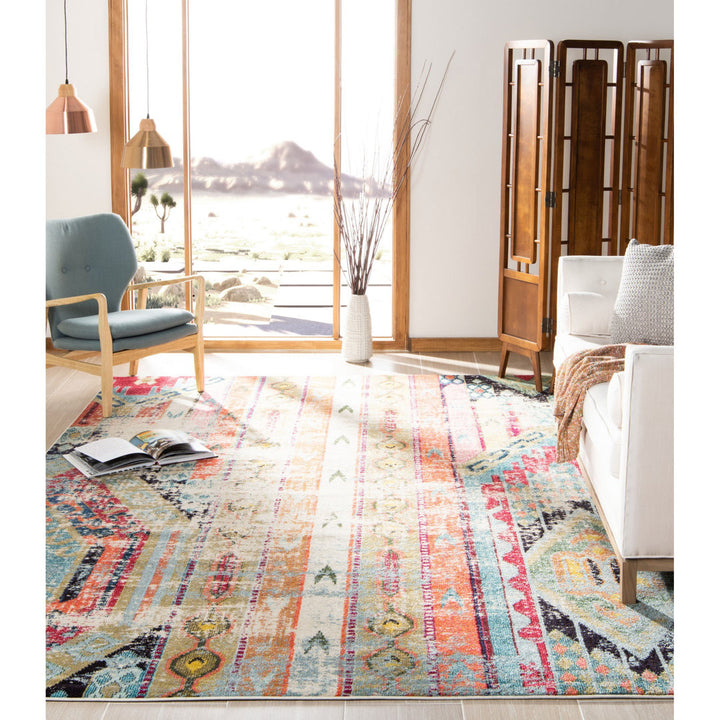 Galan Pink/Orange/Yellow Area Rug Mistana™ Rug Size: Rectangle 2'2" x 4'