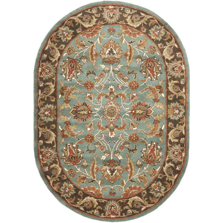 Cranmore Hand Tufted Wool Traditional Rug Charlton Home® Rug Size: Oval 7'6" x 9'6"