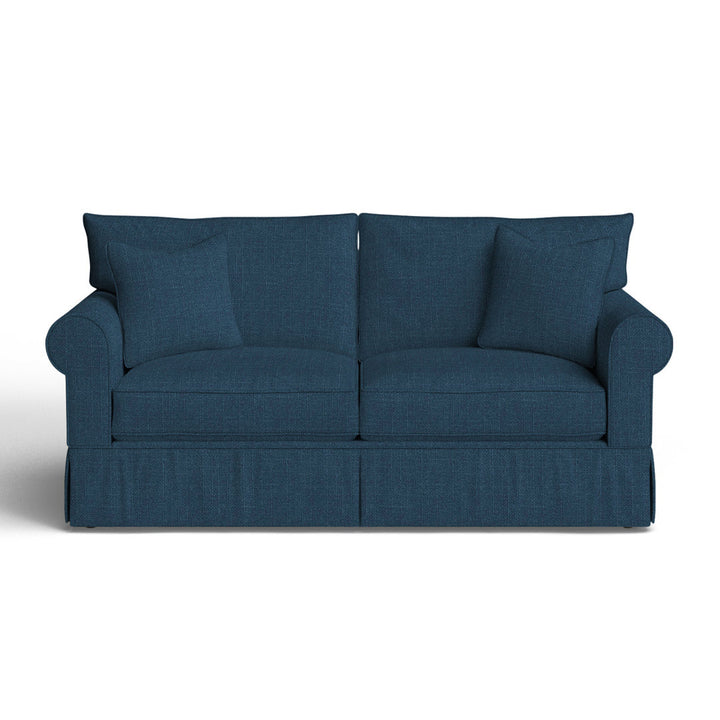 Amari 83" Slipcovered Sofa Wayfair Custom Upholstery™ Fabric: Canvas Granite Sunbrella® Canvas