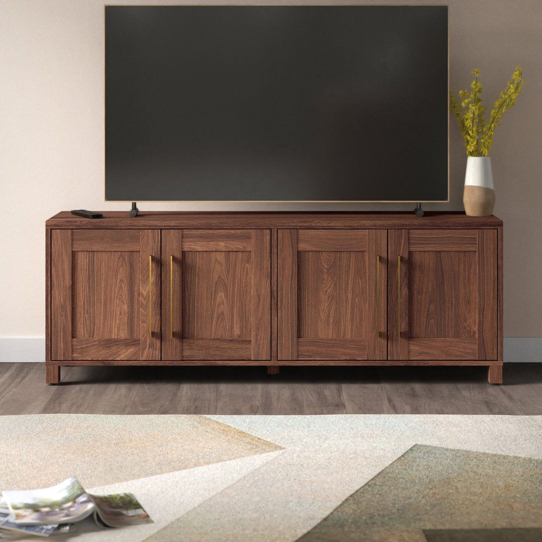 Chabot TV Stand for TVs up to 78" Latitude Run® Color: Walnut