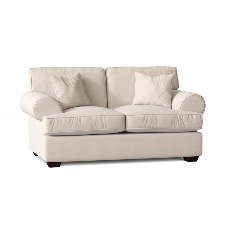 67" Recessed Arm Loveseat Birch Lane™ Fabric: Classic Natural Twill