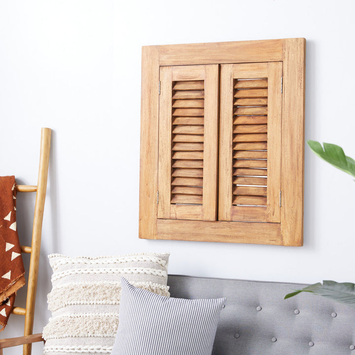 Ducote Wood Wall Mirror Loon Peak®