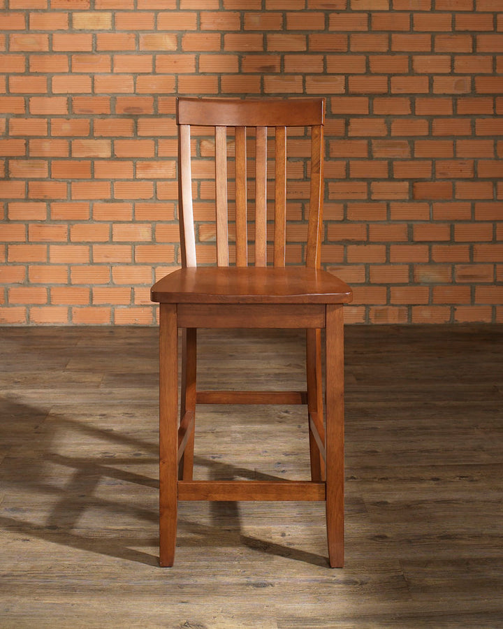 Diamondback Counter and Bar Stool (Set of 2) Three Posts™ Color: Classic Cherry Seat Height: Counter Stool (24" Seat Height)