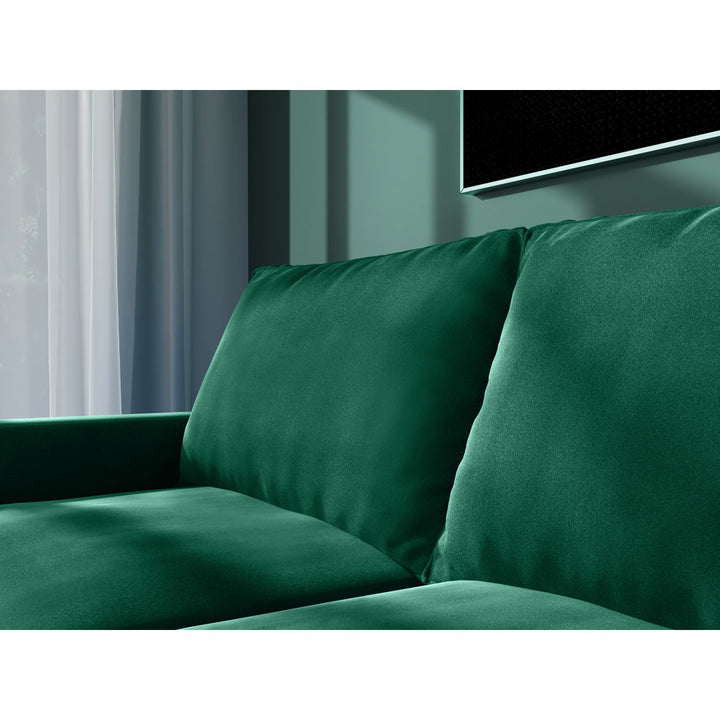Markham 70" Velvet Square Arm Sofa Willa Arlo™ Interiors Fabric: Green Polyester