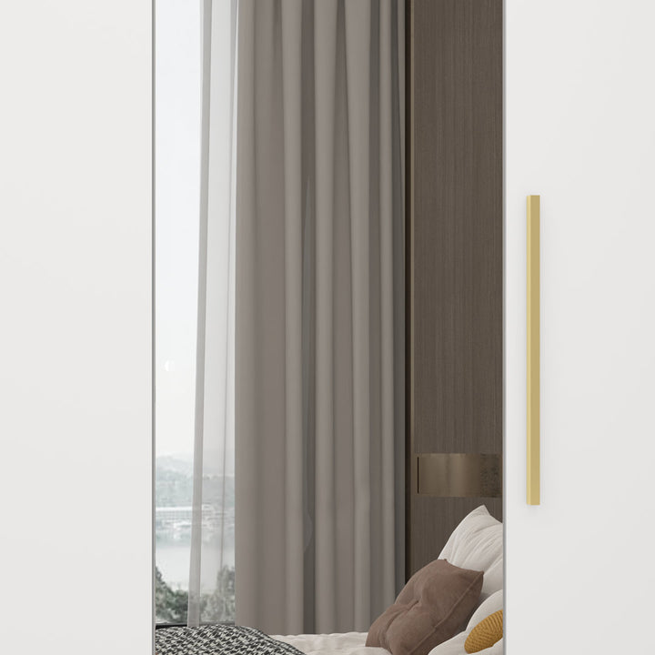 Latrobe Armoire Willa Arlo™ Interiors Color: White