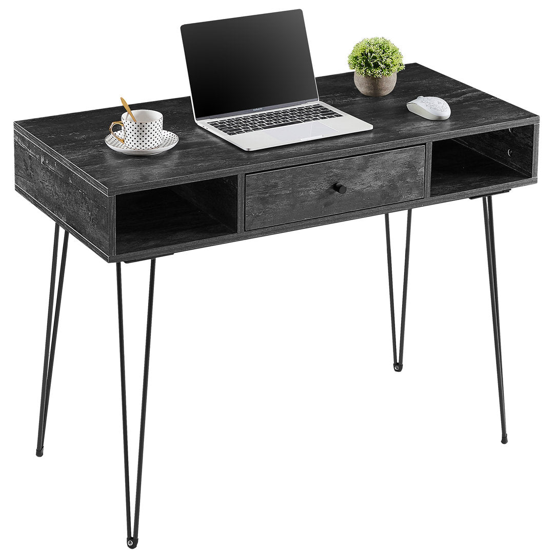 Kempst Home Office Computer Writing Desk Trent Austin Design® Color: Charcoal