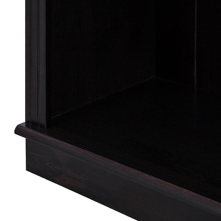 Ainsley 87" H 6 Shelf Bookcase Notio Color: Havana Configuration: Premium
