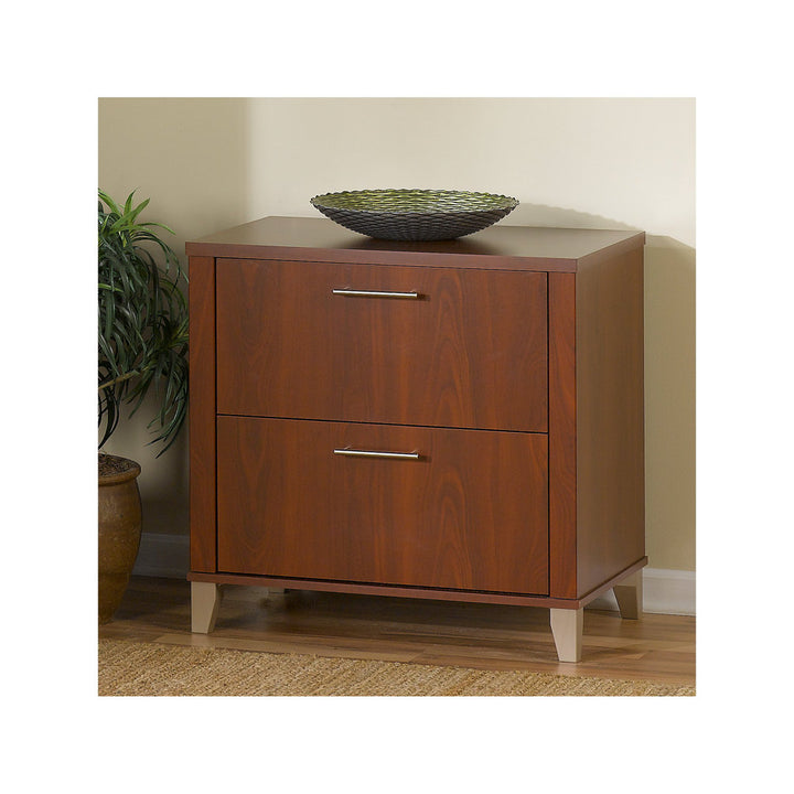 Magomed 2-Drawer Lateral Filing Cabinet Gracie Oaks Color: Hansen Cherry