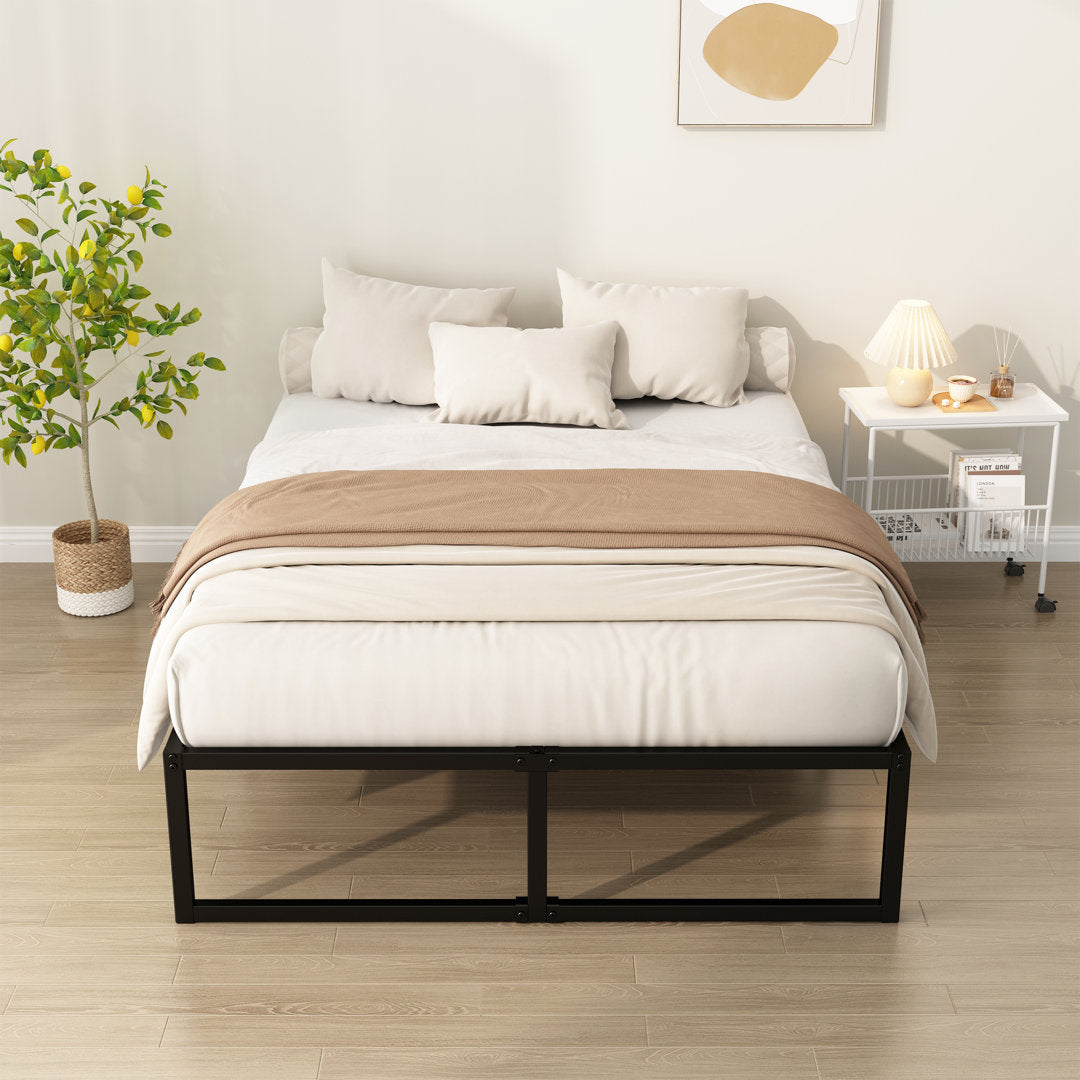 16'' Bed Frame Ebern Designs Size: Queen