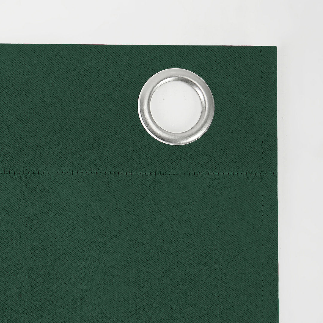 Wayfair Basics Blackout Grommet Curtain Panel Wayfair Basics® Curtain Color: Evergreen Size per Panel: 54" W x 95" L
