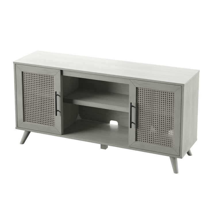 Casspi TV Stand for TVs up to 65" Sand & Stable™ Color: Fairfax Oak