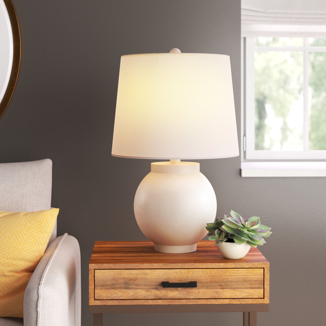 Hamby 22'' Cream Table Lamp Zipcode Design™