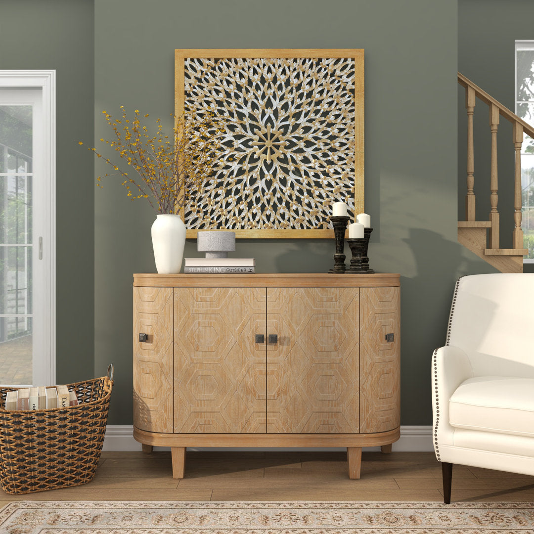 Abstract and Geometric Wall Décor Kelly Clarkson Home Size: 36" H x 36" W x 1" D