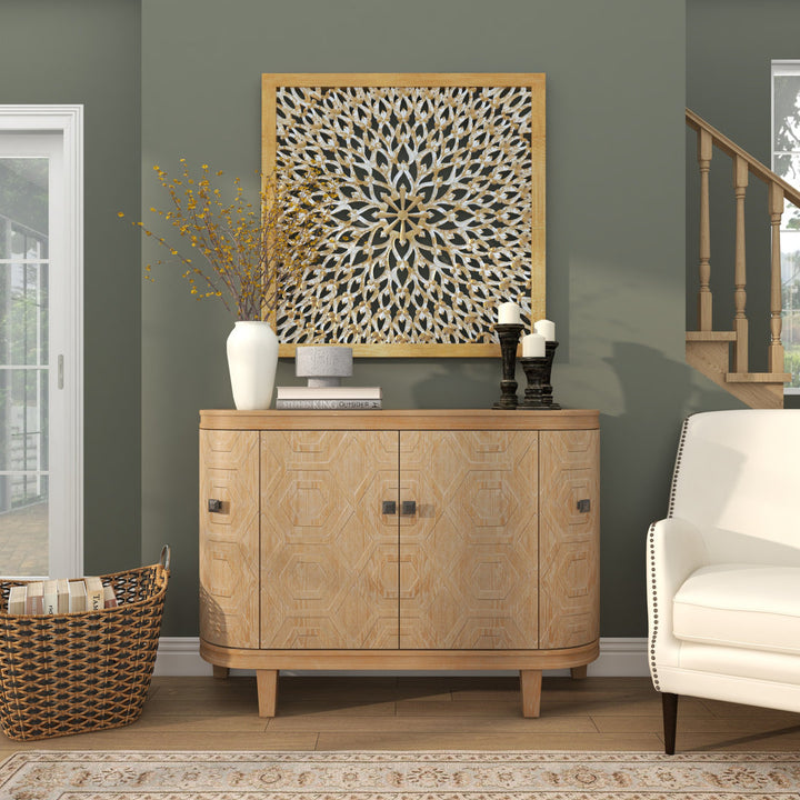 Abstract and Geometric Wall Décor Kelly Clarkson Home Size: 36" H x 36" W x 1" D