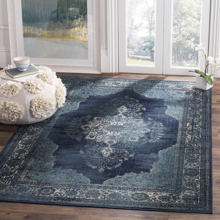 Vintage Performance Oriental Rug Bungalow Rose Rug Size: Rectangle 4' x 5'7"