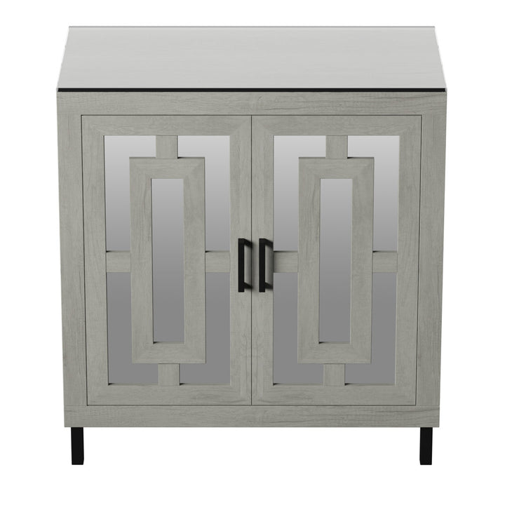 Amabel Bar Cabinet Kelly Clarkson Home Color: Fairfax Oak