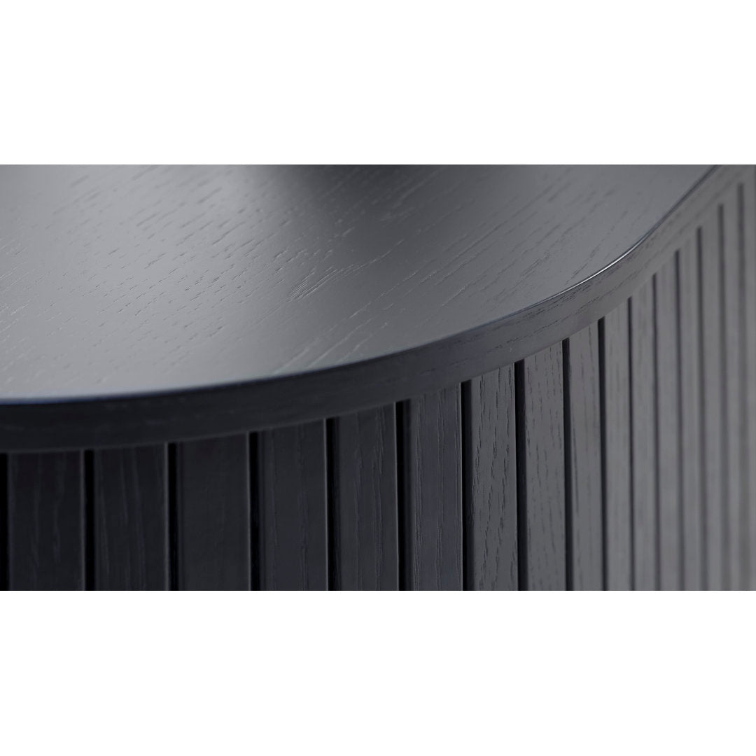 Iris Coffee Table AllModern Color: Black Oak