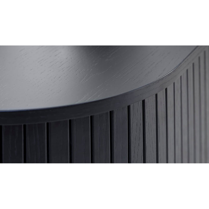 Iris Coffee Table AllModern Color: Black Oak