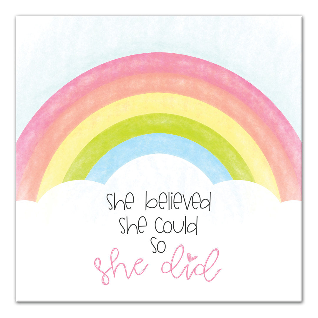 Canvas Art Harriet Bee Size: 12" H x 12" W x 1.25" D