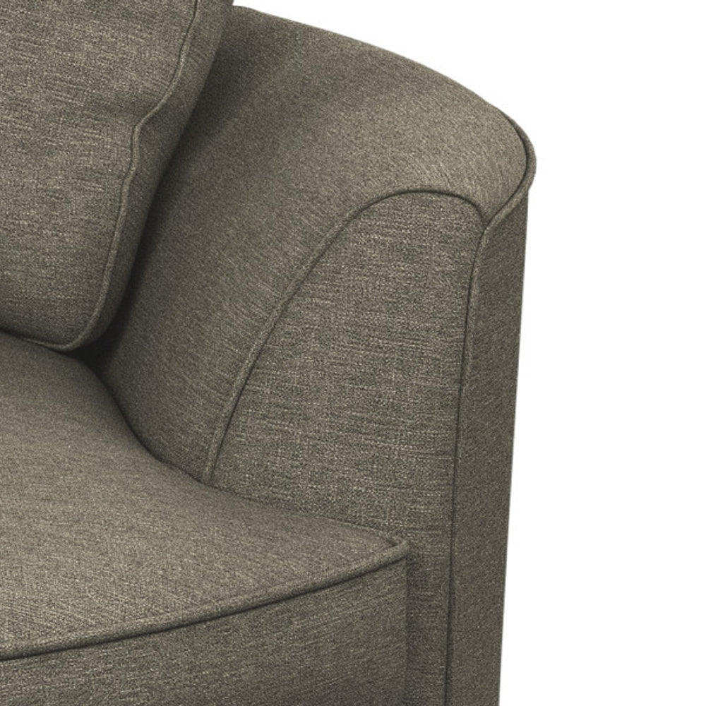 Ashonte Anjuan 61" Wide Polyester Barrel Chair Wade Logan® Fabric: Jango Mushroom
