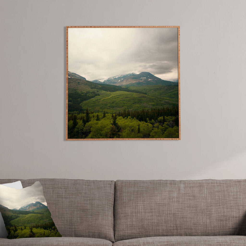 Wild Montana Framed Photographic Print Loon Peak® Size: 30" H x 30" W x 1" D