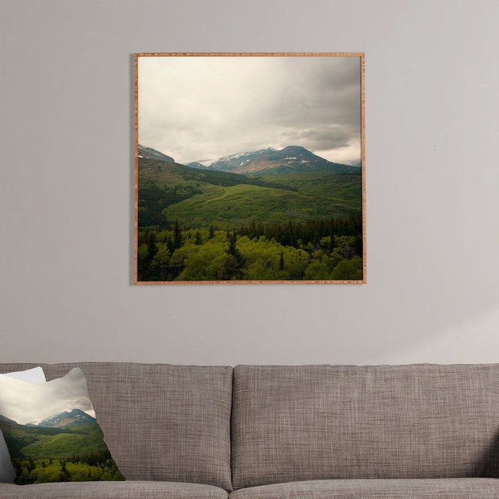 Wild Montana Framed Photographic Print Loon Peak® Size: 30" H x 30" W x 1" D